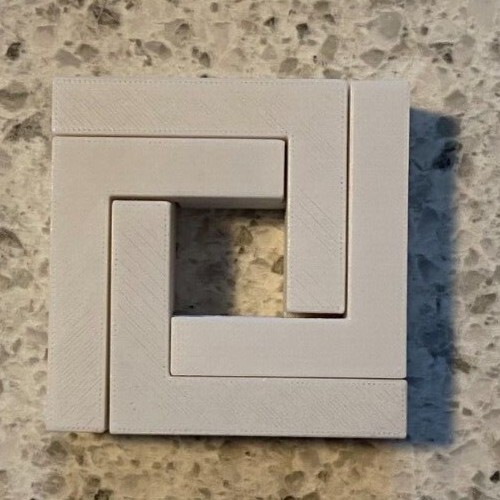 Rotating Square Puzzle (Custom colors check description!) - Picture 2 of 8