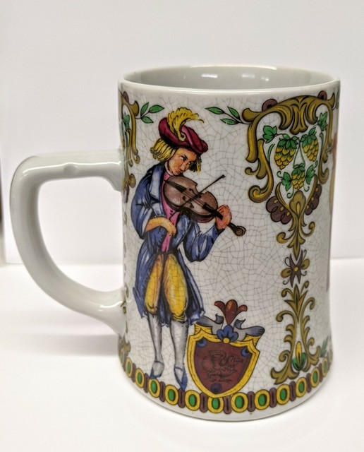 Renaissance Faire Medieval Musicians Lute Flute Viol Coffee Mug Beer Brew Mug eBay