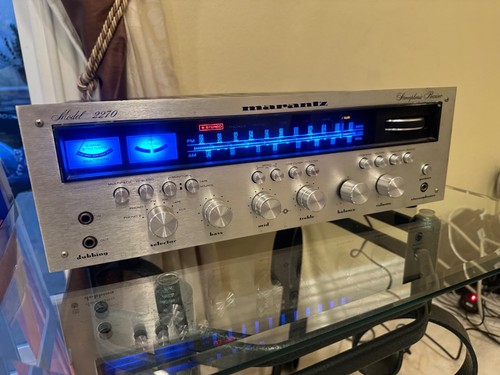 Marantz stereo receiver Model 2270 - serviced - works perfectly - Picture 9 of 13