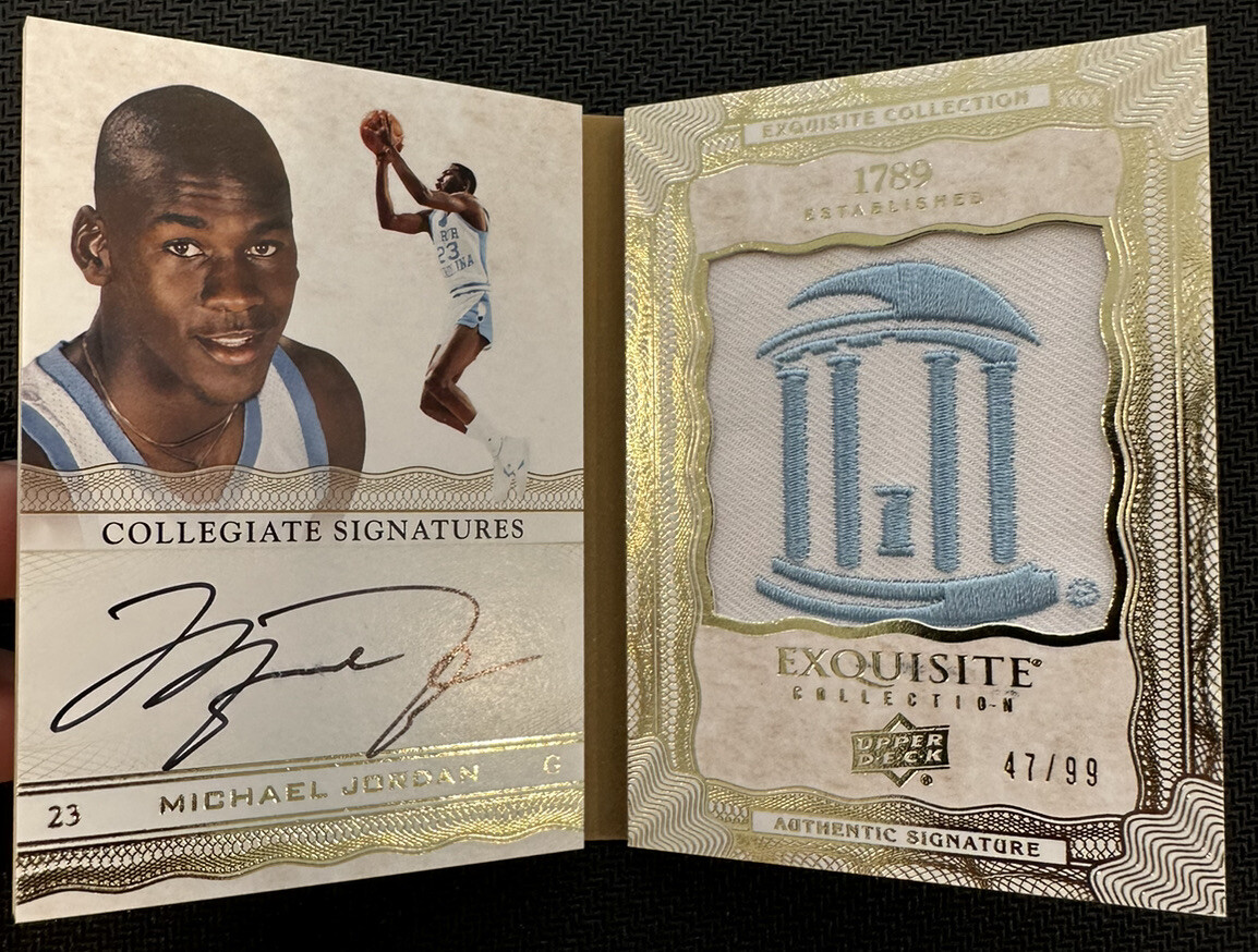 2012-13 UD Exquisite Collection - Michael JORDAN - AUTO 47/99 - BEAUTY ✨🔥🐐📈 view 17