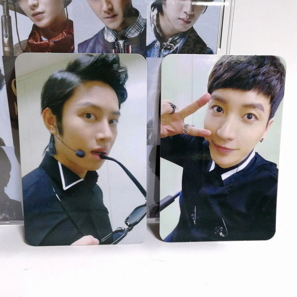 CD SUPER JUNIOR JAPAN MAMACITA Leeteuk Heechul Photocard FC E.L.F Japan Limited - Imagem 2 de 4