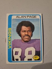 1978 Topps Alan Page #406 for sale | eBay