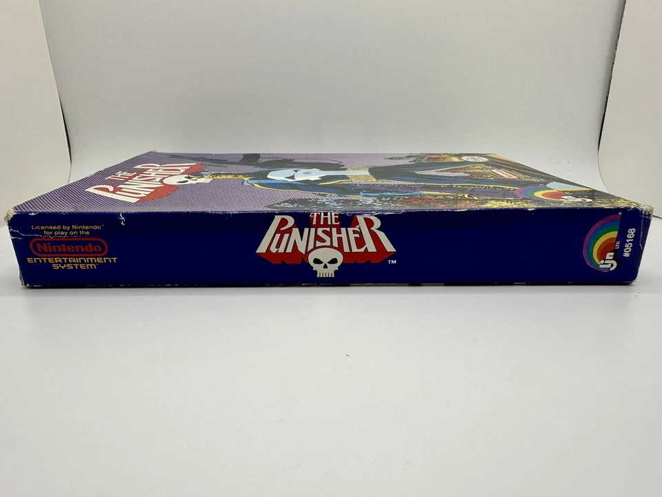 The Punisher ( Nintendo NES ) Authentic Tested Near Mint Game + Original Box - Image 4 of 4