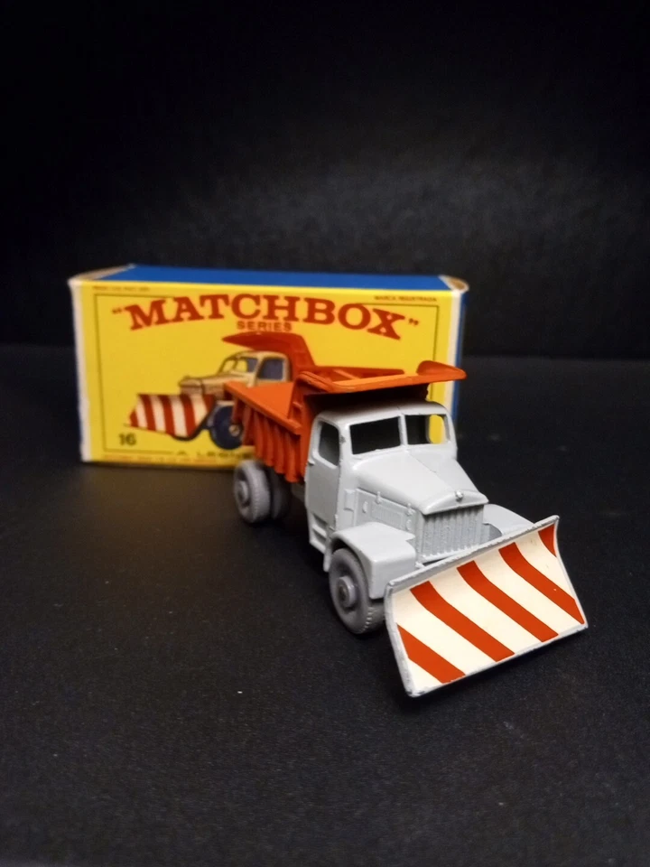 MATCHBOX #16c  Scammell Mountaineer SnowPlow GPW VN/MINT" In Solid Orig  E4  Box - Image 4 of 4