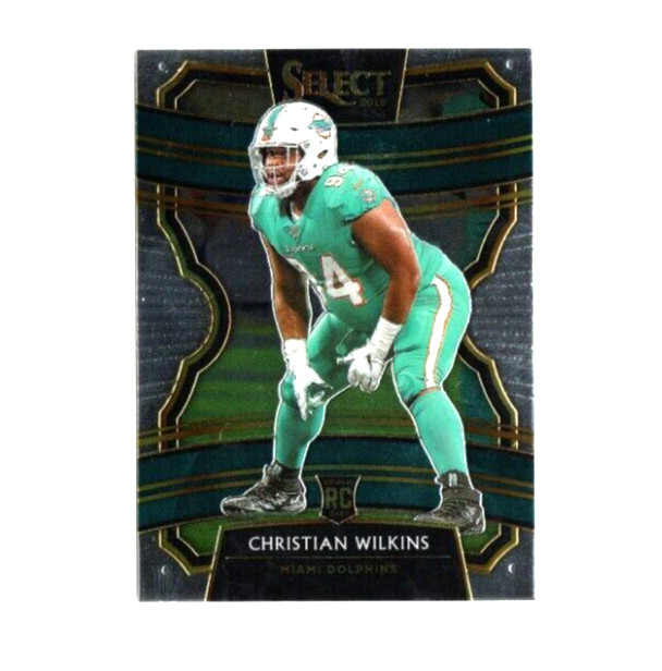2019 Select Concourse Football Christian Wilkins RC #4