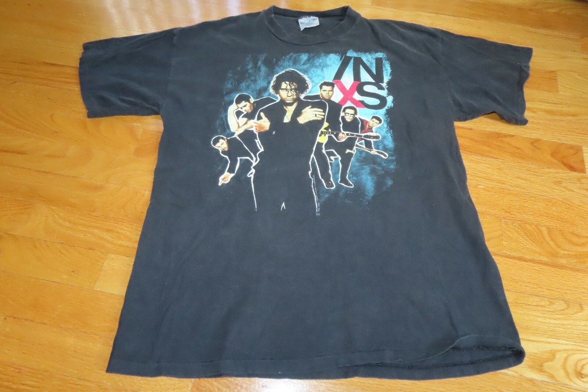 Vintage Brockum Label 1990 INXS 