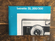 Beier Beirette SL200/300 Anleitung  - Text.deutsch - Classic-Camera-STORE