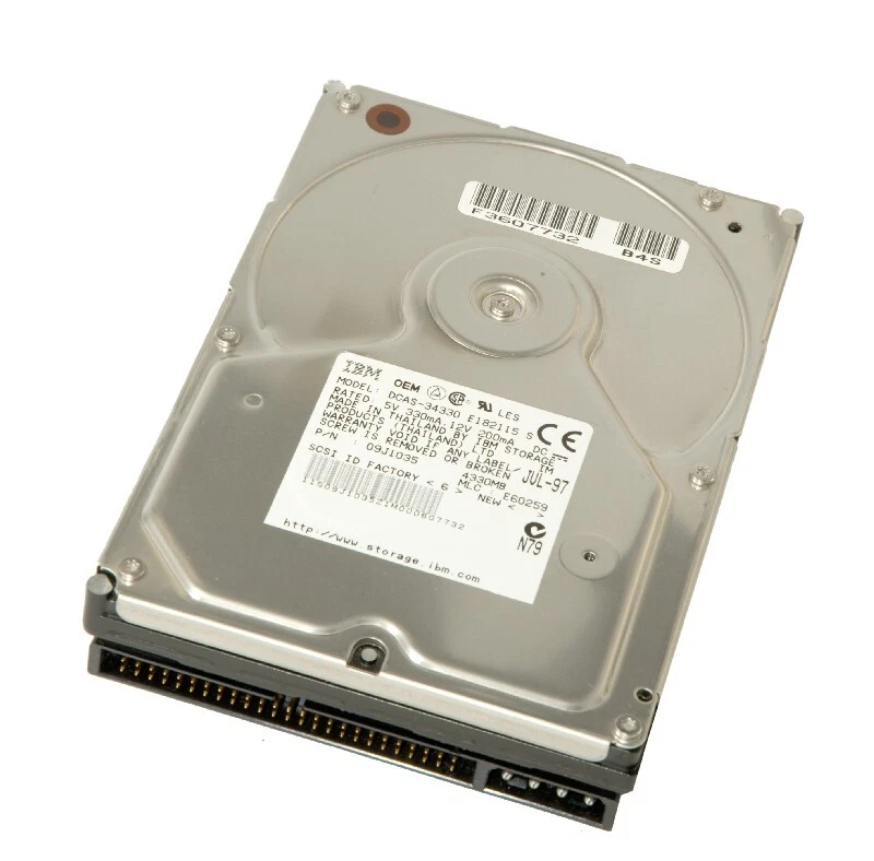 IBM UltraStar DCAS-34330 P/N: 09J1035 4.3 GB - Bild 1 von 1