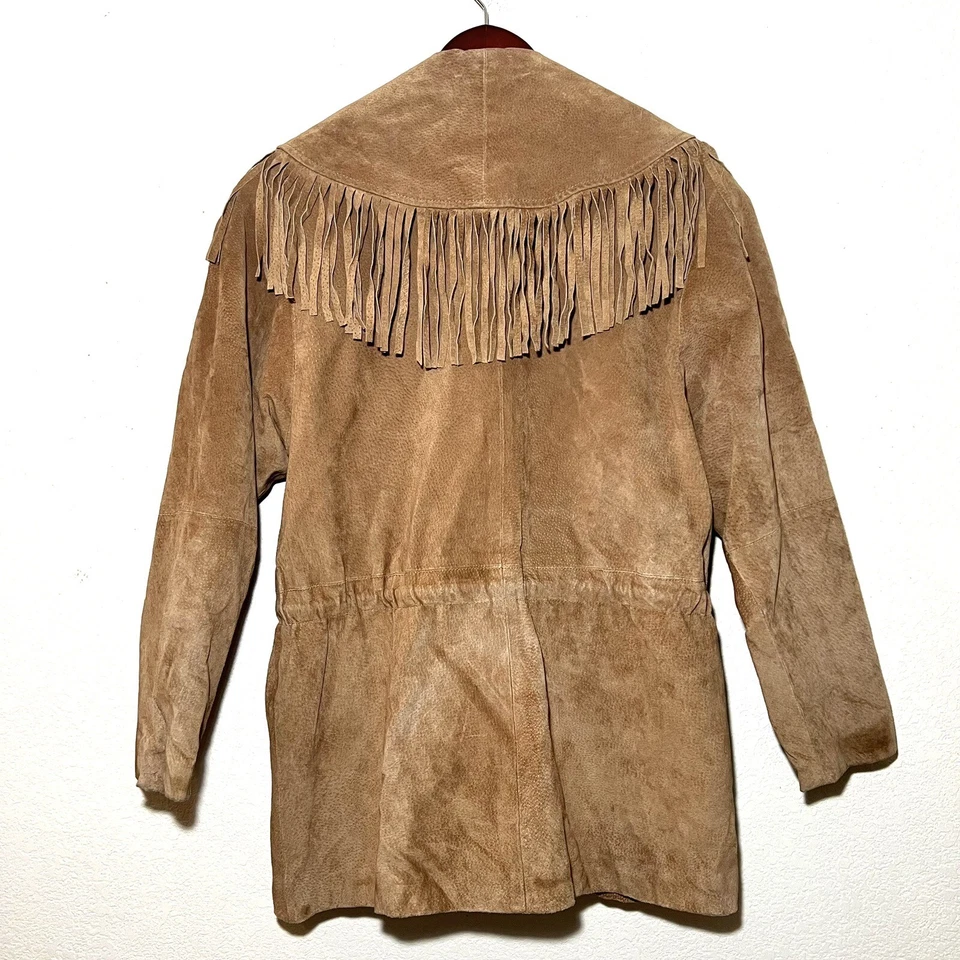 Scully Womens Suede Fringe Jacket Size 14 - Image 2 of 4