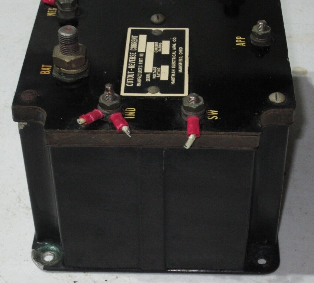 Reverse Current Relay Hartman A750D Relay eBay