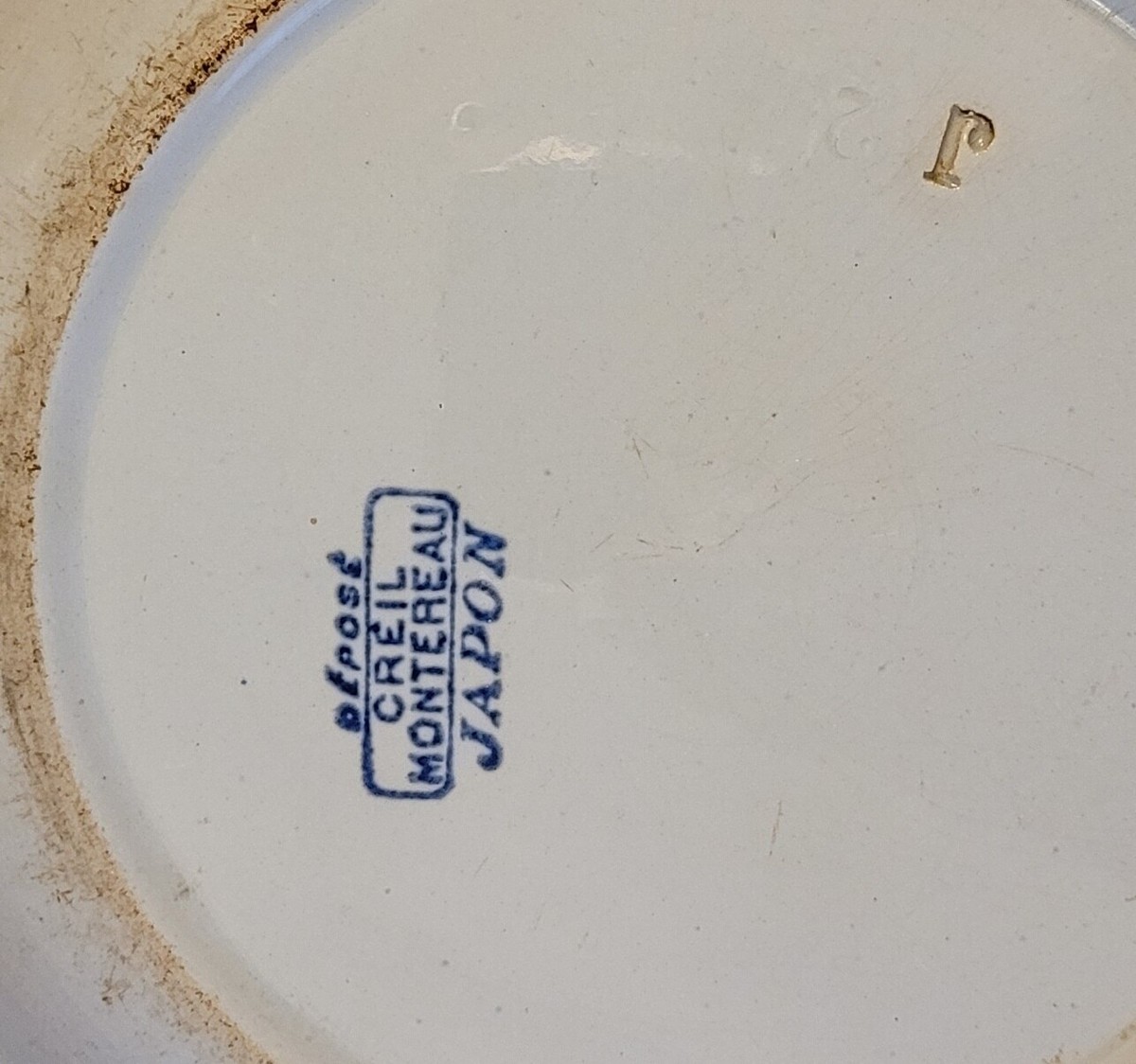 Faience Plate Creil & Montereau - Japan Model - 19th Century | eBay