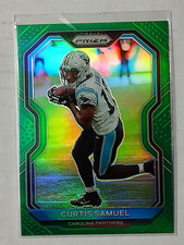 2020 Panini Prizm #235 Curtis Samuel Prizm Green