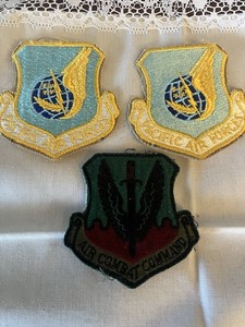 USAF Military Patches Pacific Air Force & Air Combat Command