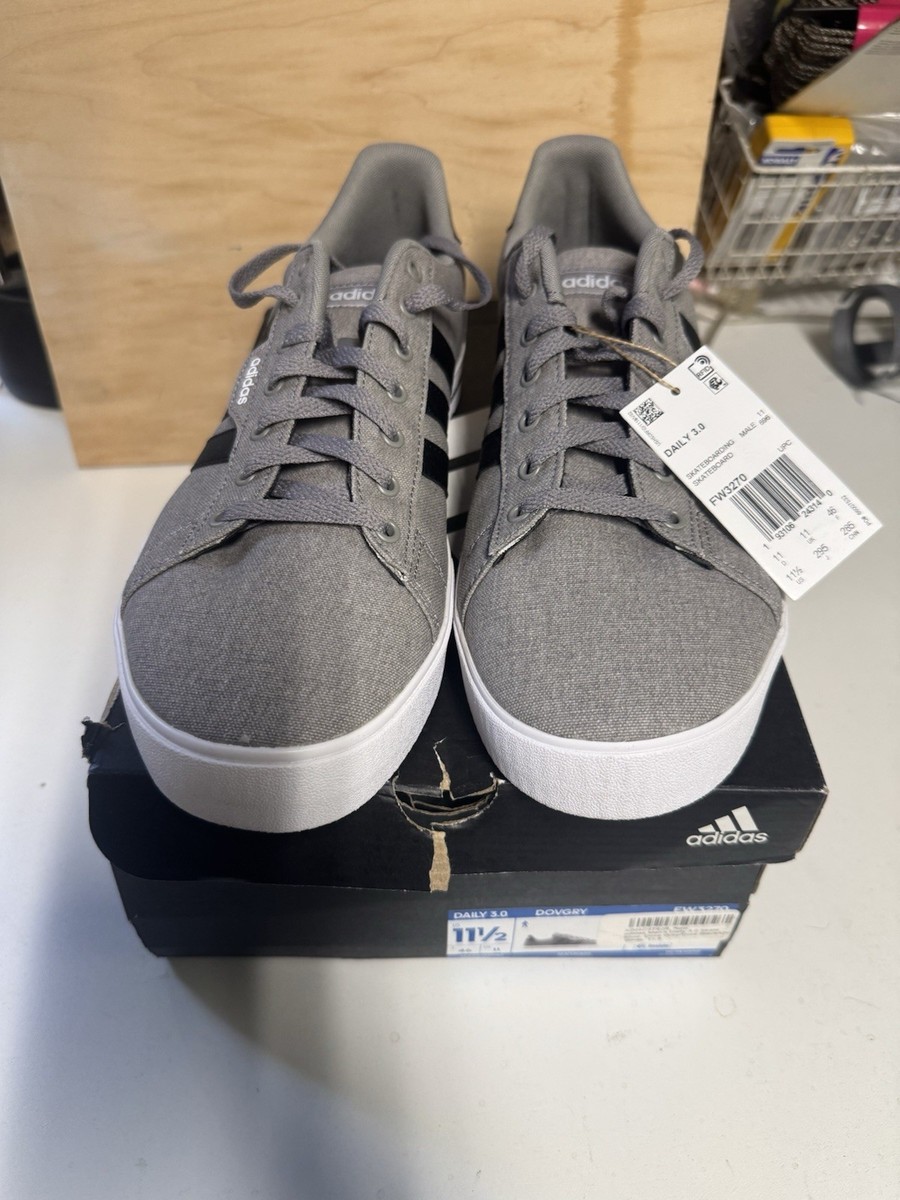adidas Daily 3.0 Men's Skate Shoes Dove Grey/Core Black/Cloud