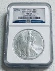 1997 LIMITED EDITION Certified American Silver Eagle Dollar-Certified PCGS MS69