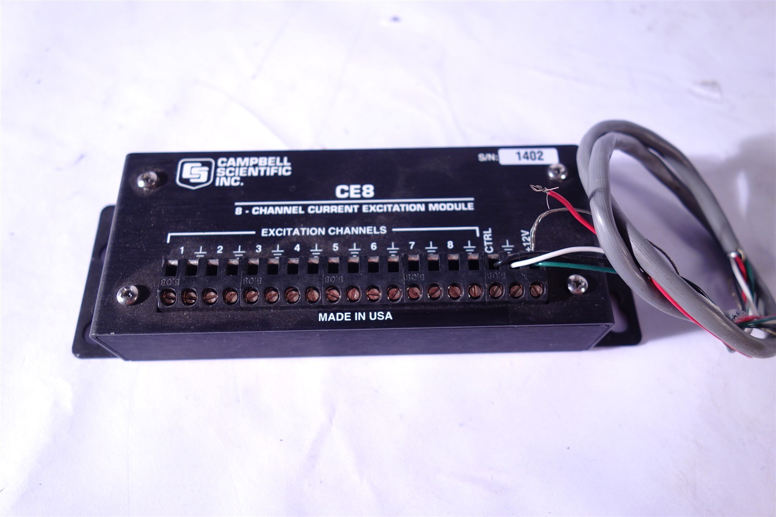 Campbell Scientific CE8, 8-Channel Current Excitation Modules
