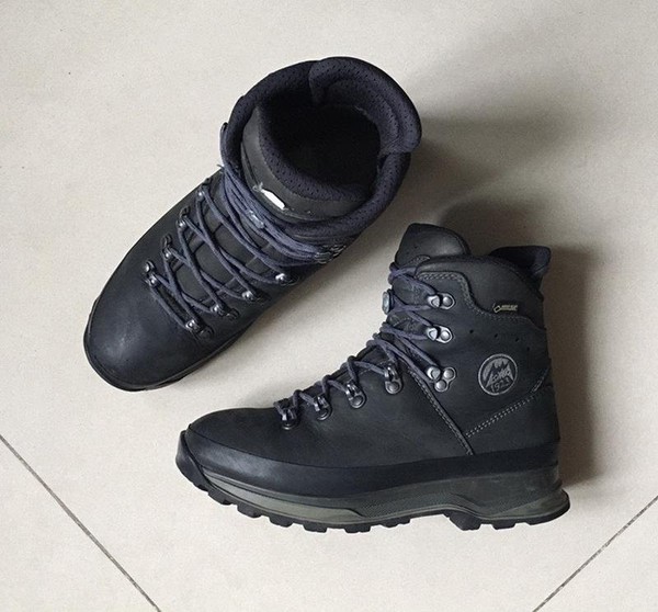 Women Lowa Boots Grey Leather 39 #ME1V