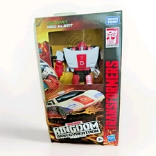 Transformers War for Cybertron Kingdom Deluxe RED ALERT robot car gift