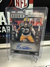 2024 Panini Contenders Optic - Rookie Ticket Autographs Evan Williams #194...