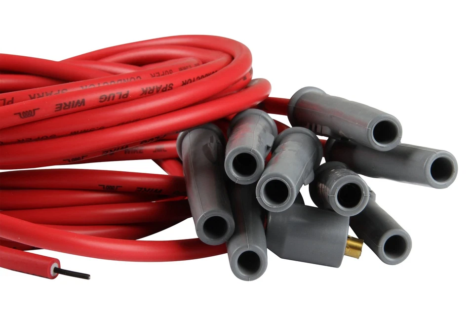 MSD 31199 Super Conductor Spark Plug Wire Set for Distributor Ignition Foto 3 de 4