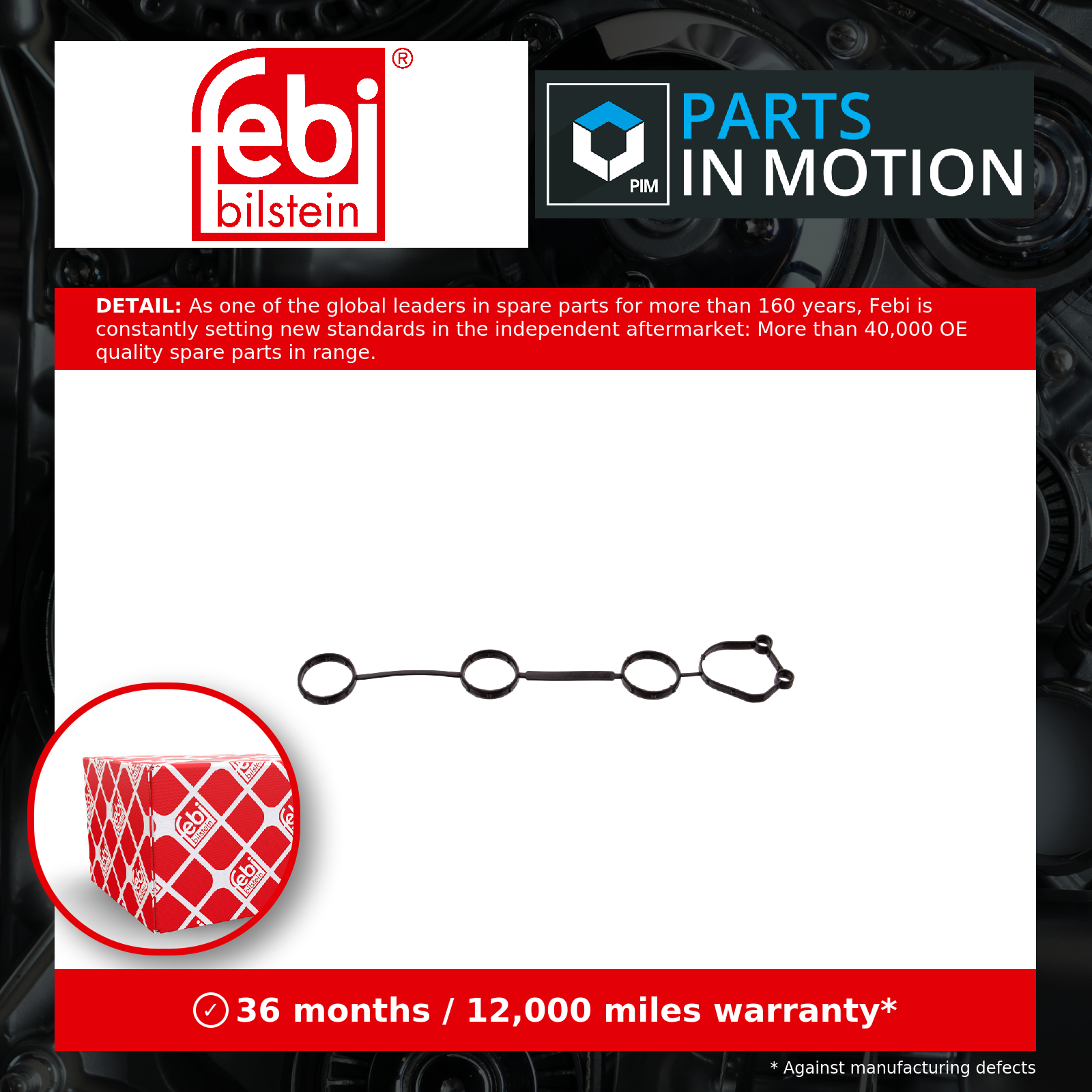 ✅Fits FEBI 36272 ROCKER COVER GASKET ⭐UK Seller⭐ - Image 8