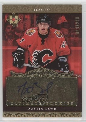 2006-07 Ultimate Collection Rookies 64/299 Dustin Boyd #121 Rookie Auto RC 1ct0