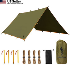 FREE SOLDIER waterdicht draagbaar zeil 10×10,5 ft, bruin 10×10,5 ft