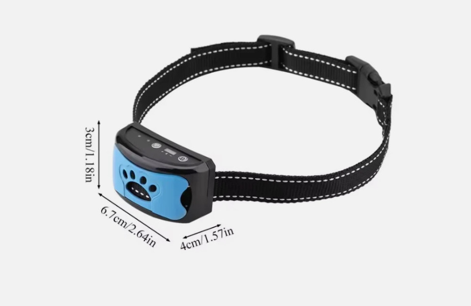 Collier anti-aboiement étanche pour éduquer votre chien lors des balades en forêt - 4