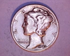 1942-D MERCURY DIME  *** 211-6