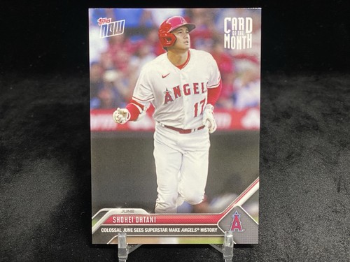 2023 Topps Now Card of the Month #M-JUN Shohei Ohtani Angels