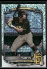 2025 Bowman Draft #BDC-58 Ty Harvey Chrome Mega Mojo
