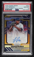 2020 Panini Prizm Signatures Gold 10/10 Luis Perdomo PSA 10 GEM MT Auto v1i