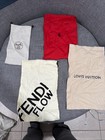 Designer Dust Bags for Shoes Louis Vuitton, Fendi, Ferrari, Hermes 4pc — photo 6