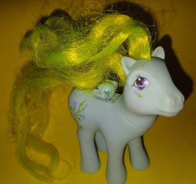 Vintage My Little Pony G1 Morning Glory, Flutter Ponies 1986 80s MLP Toy Green