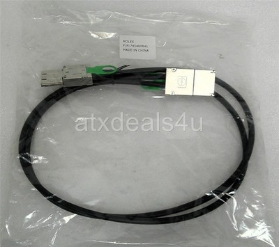 Molex 74546-0841 1M IPass Server Connector PCIe x8 Stacking Cable New