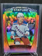 2024-25 Upper Deck Stature Red 165/249 #24 Alexis Lafrenière (FIRC)