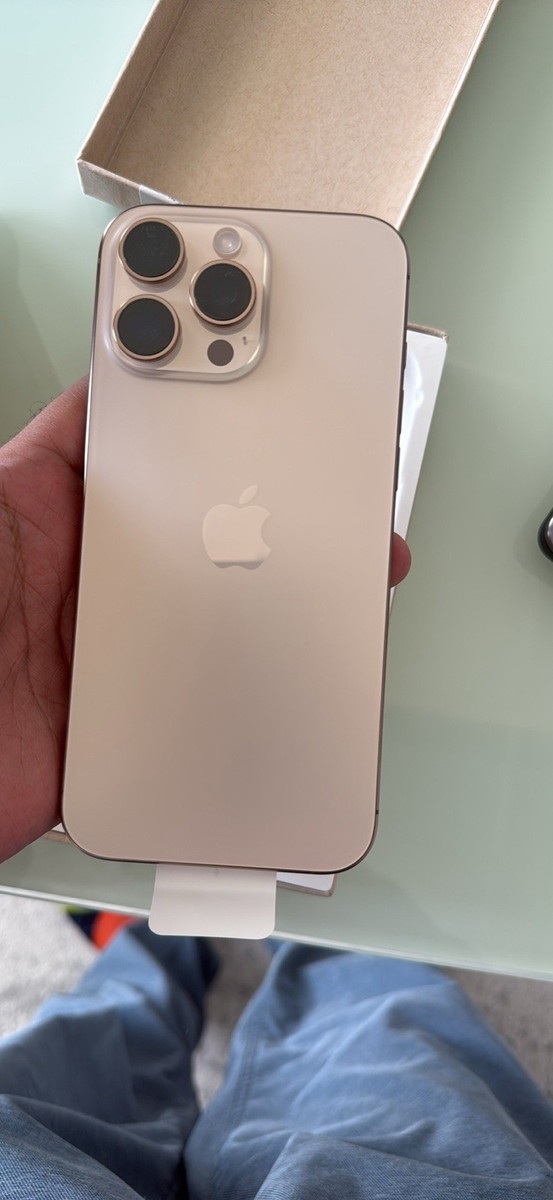 Apple iPhone 16 Pro Max - 256 GB - Desert Titanium (Unlocked) for