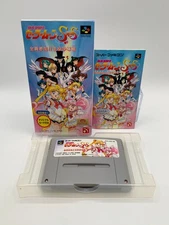 SAILOR MOON SUPER S ZENIN SENKAI Super Famicom w/ Box & Manual US Seller SFC1075
