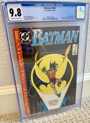Batman #442 CGC 9.8 NM/MT First Tim Drake Robin DC Comics 1989 Key Issue