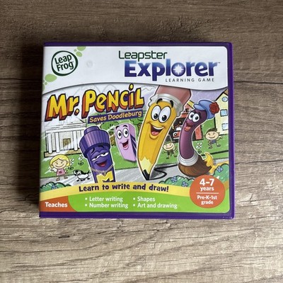 LeapFrog Leappad Explorer Herr Bleistift rettet Doodleburg Spiel in Schachtel Weihnachtsfüller