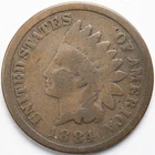 1884 Indian Head Penny Cent Good (G)