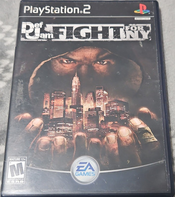 EA Games Def Jam Fight for NY PS2 Sony PlayStation 2 2004 Case