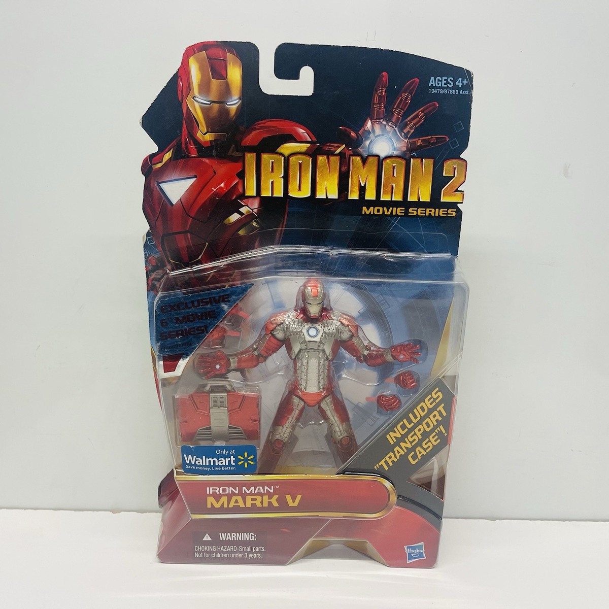 Iron Man 2 Mark V Suitcase Armor Marvel Legends WalMart Movie wave