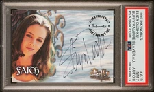 Eliza Dushku PSA 7 Auto 8 1999 Inkworks Buffy The Vampire Slayer Signed A15 DNA