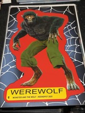 Mark Spears Monster and the Wolf Comic 1 First Print Cover Werewolf 2025 .