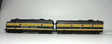 HO Proto 2000 Pro-Custom Wabash Valley AB 365 & 379 Powered Diesels DCC & Sound