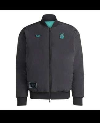 NWT Adidas Originals Liverpool FC Terrace Icons Padded Reversible Jacket $125