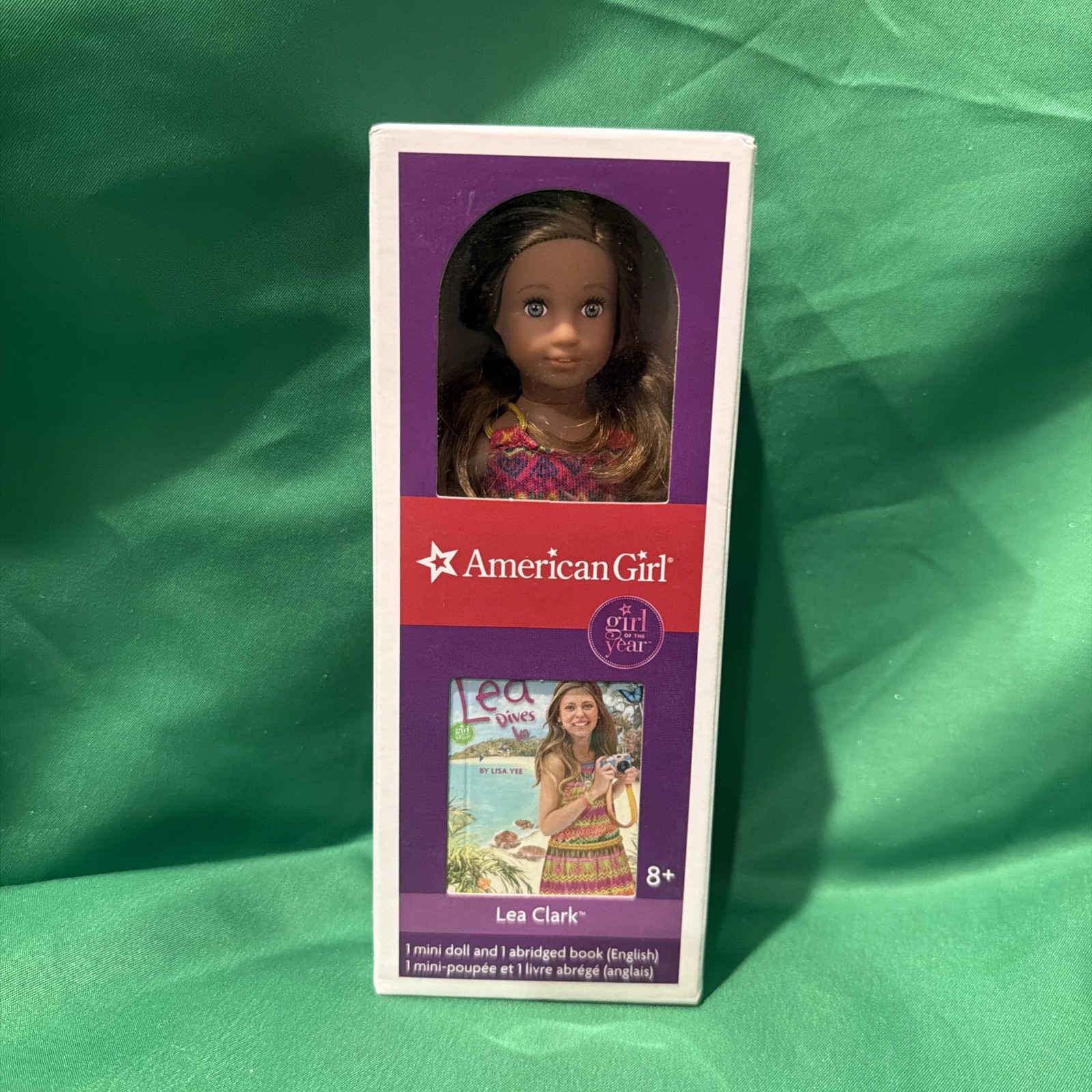 American Girl of the Year LEA CLARK 7” Mini Doll 2015 New in Sealed Box