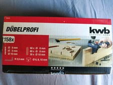 KWB Profi Dübelbohr-Set 158-teilig