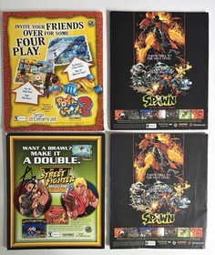 Official Dreamcast Magazine Lot of 4 Issue 8, 9, 10, 11 - No discs included